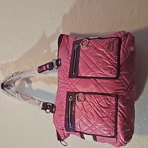 Purple coach poppy vintage